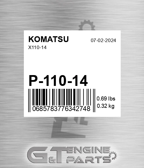P-110-14 X110-14