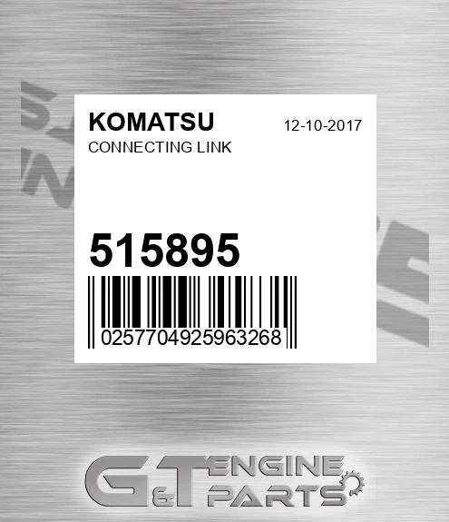 515895 KOMATSU Connecting Link