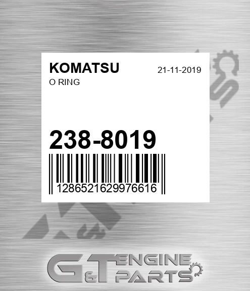 238-8019 KOMATSU O Ring