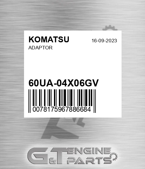 60UA-04X06GV Adaptor