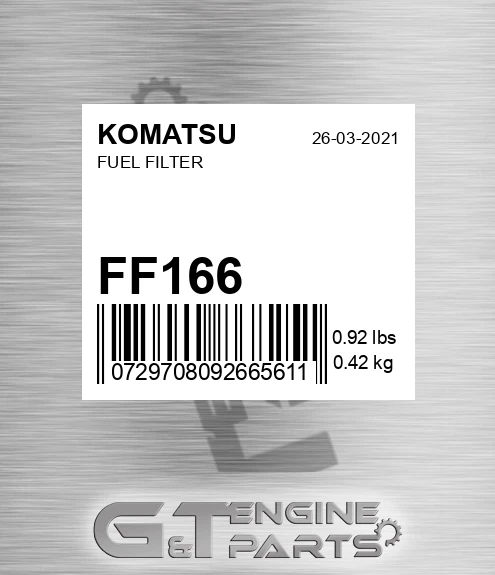 FF166 Fuel Filter