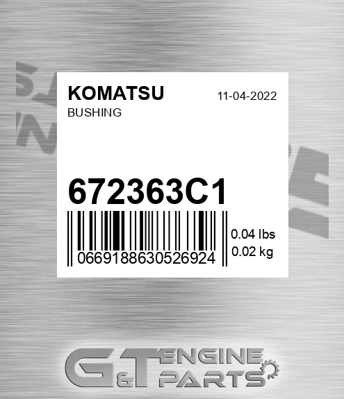 672363C1 Bushing
