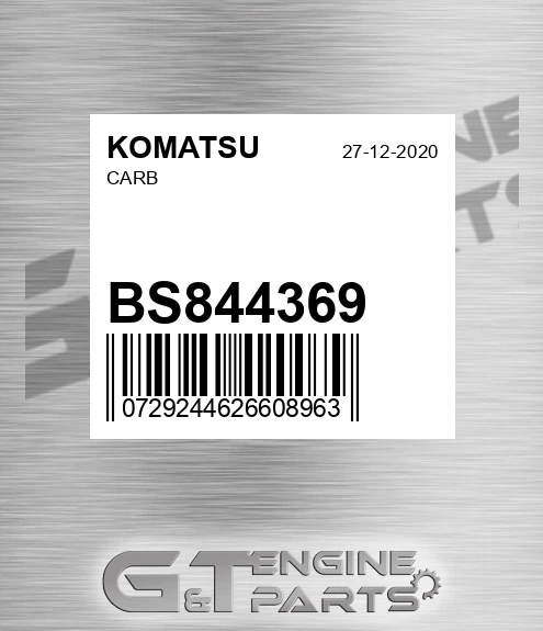 BS844369 Carb