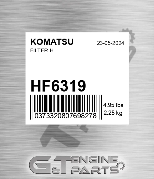 HF6319 KOMATSU Filter H