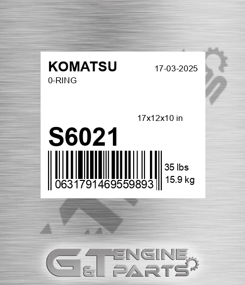 S6021 0-ring