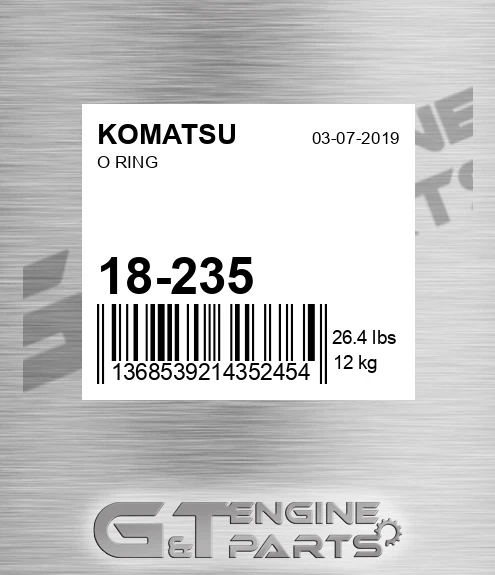 18-235 O Ring