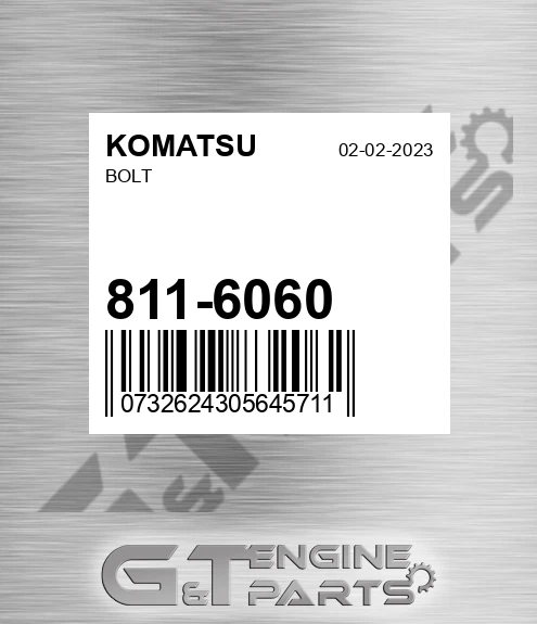 811-6060 Bolt