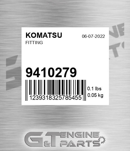 9410279 Fitting for KOMATSU