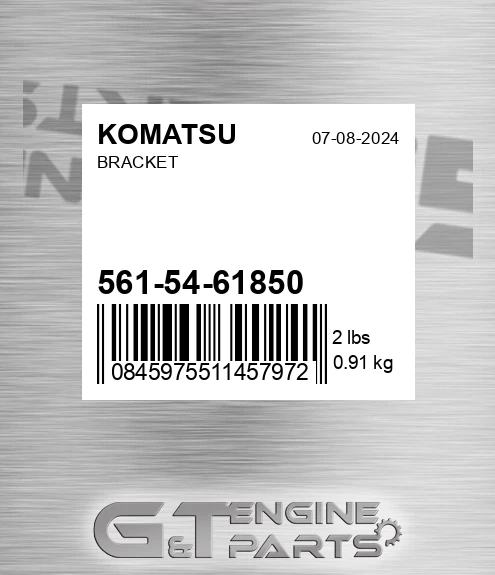 561-54-61850 Bracket for KOMATSU