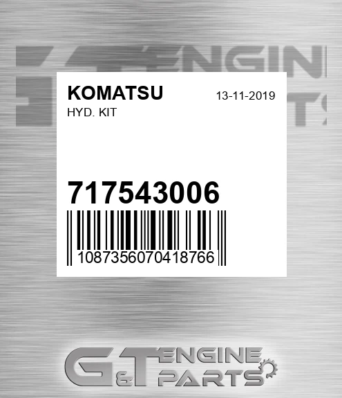 717543006 Hyd. Kit