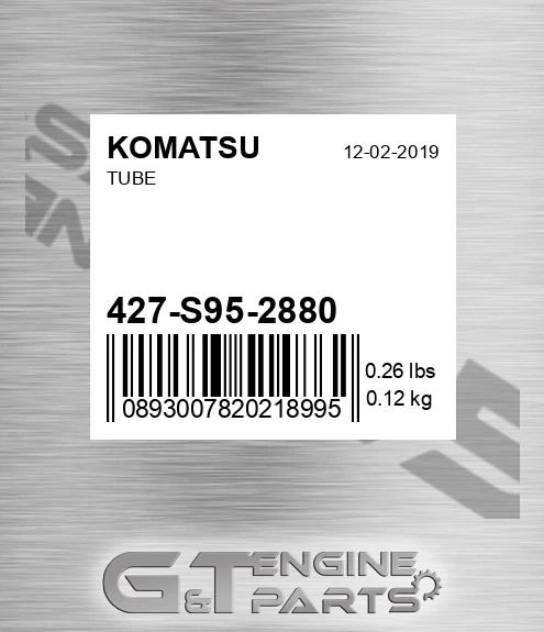 427-S95-2880 Tube