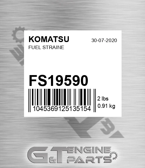 FS19590 Fuel Straine