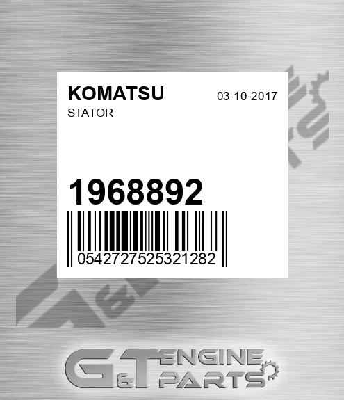 1968892 KOMATSU Stator