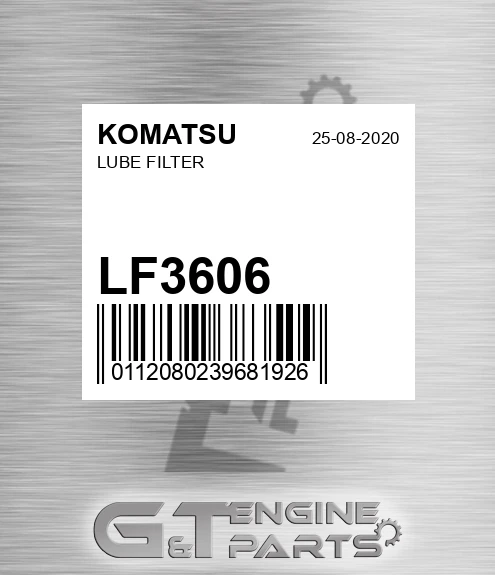 LF3606 Lube Filter