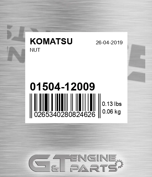 01504-12009 Nut