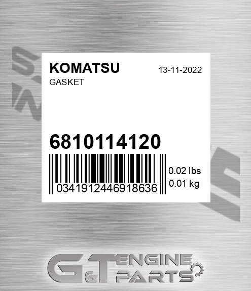 6810-11-4120 Gasket for KOMATSU