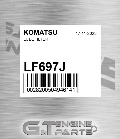 LF697J Lubefilter