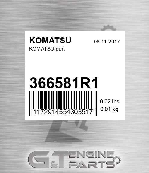 366581R1 Part