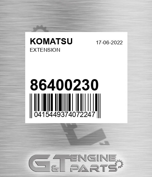 86400230 Extension
