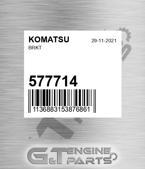 577714 KOMATSU Brkt