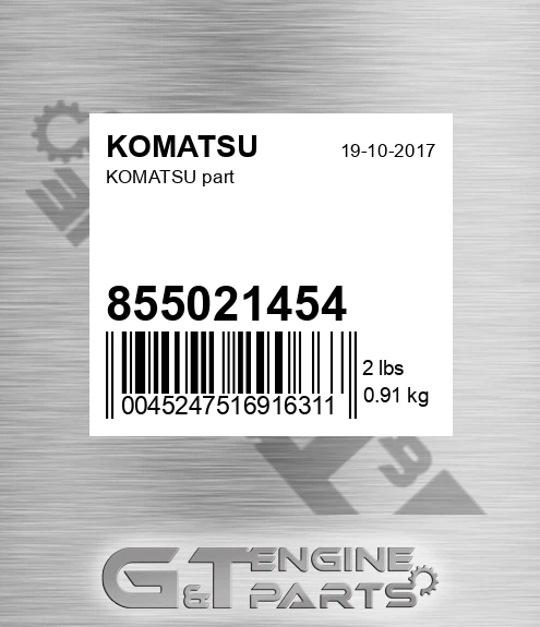 855021454 KOMATSU Part