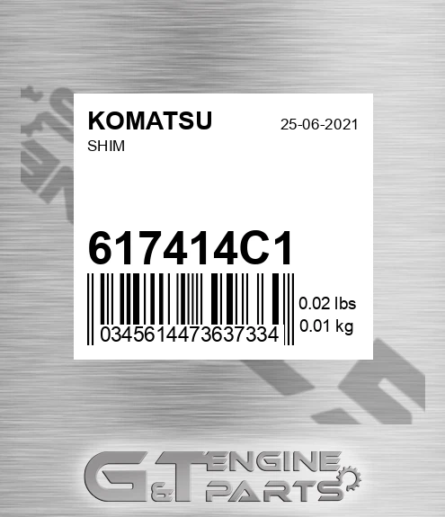 617414C1 Shim