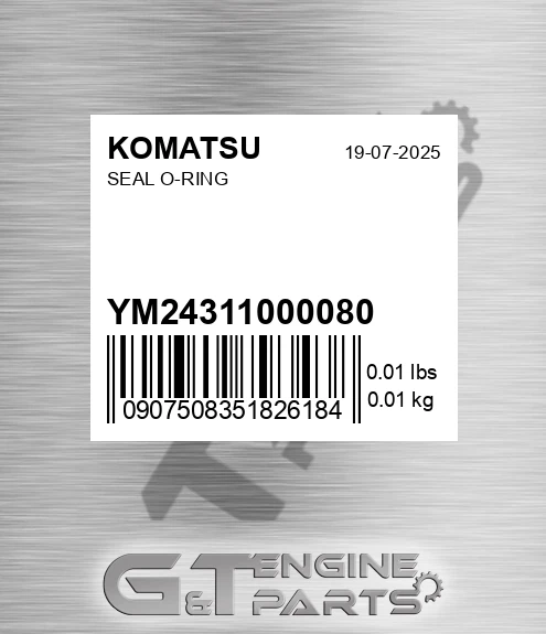 YM24311000080 Seal O-ring