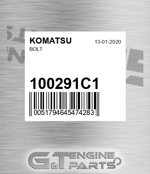 100291C1 Bolt