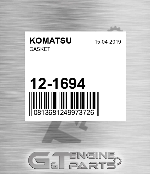 12-1694 Gasket