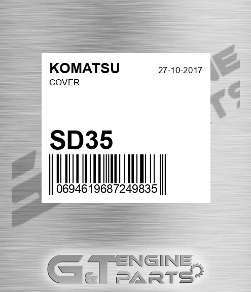 SD35 KOMATSU Cover