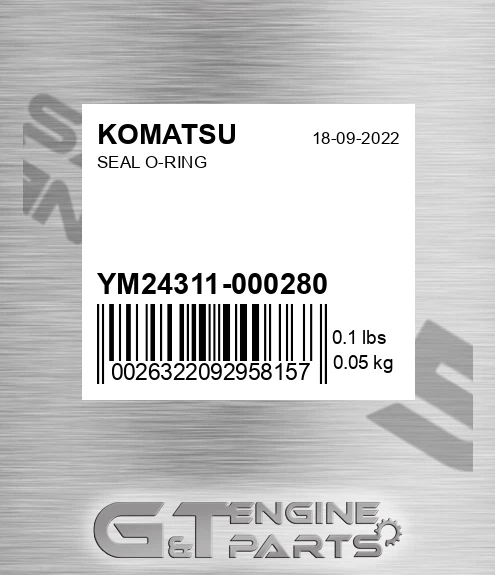 YM24311000280 Seal O-ring