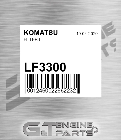 LF3300 KOMATSU Filter L