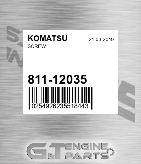811-12035 Screw