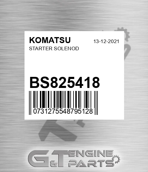 BS825418 KOMATSU Starter Solenod