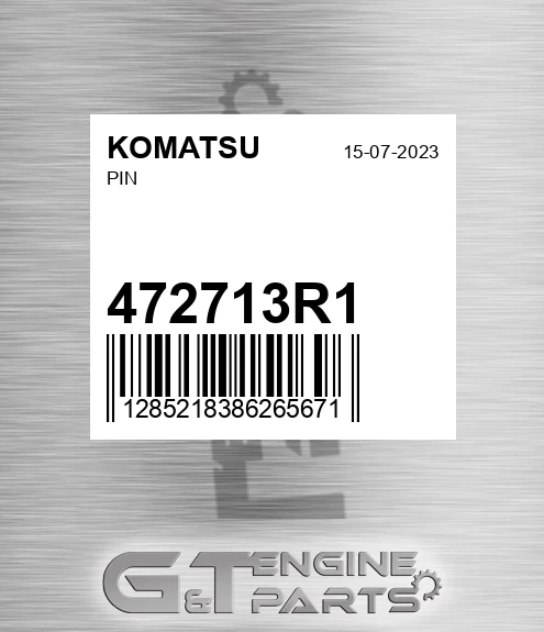 472713R1 KOMATSU Pin