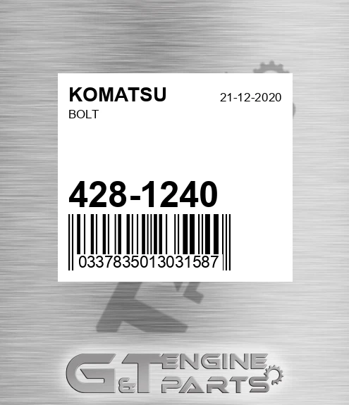 428-1240 Bolt