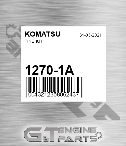 1270-1A Tine Kit