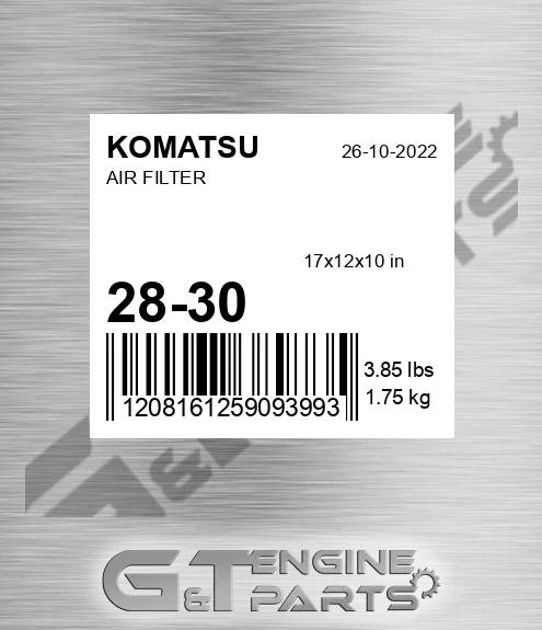 28-30 Air Filter