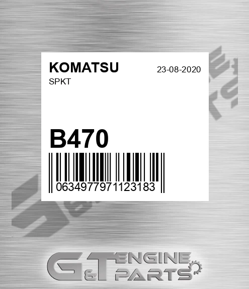B470 Spkt