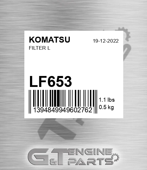 LF653 Filter L