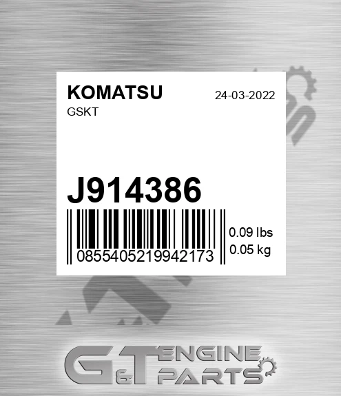 J914386 Gskt