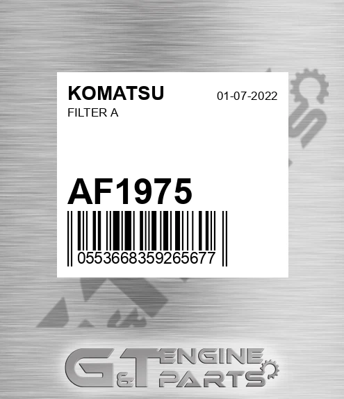 AF1975 Filter A
