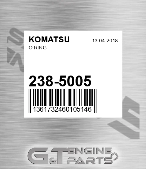 238-5005 O Ring