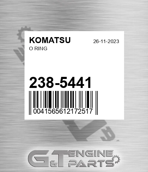 238-5441 O Ring