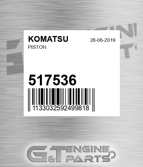 517536 KOMATSU Piston