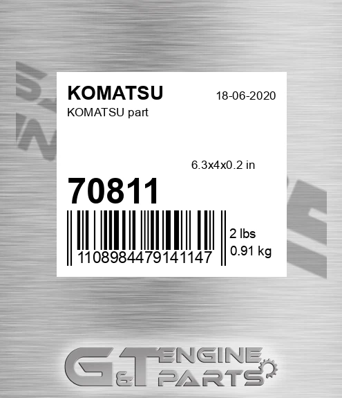 70811 KOMATSU Part