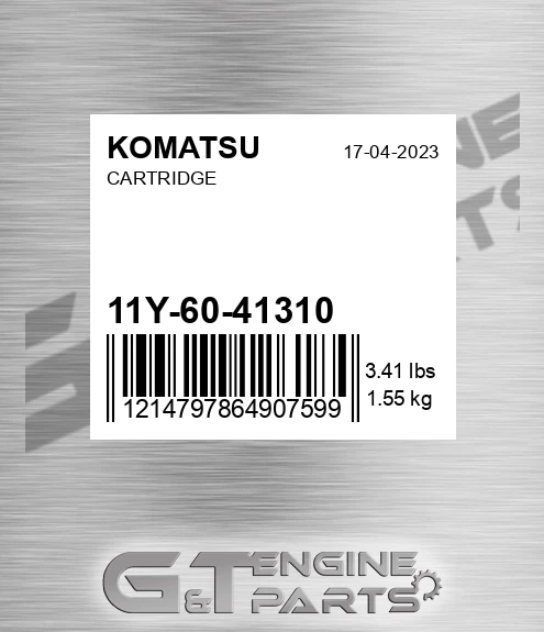 11Y-60-41310 Cartridge for KOMATSU