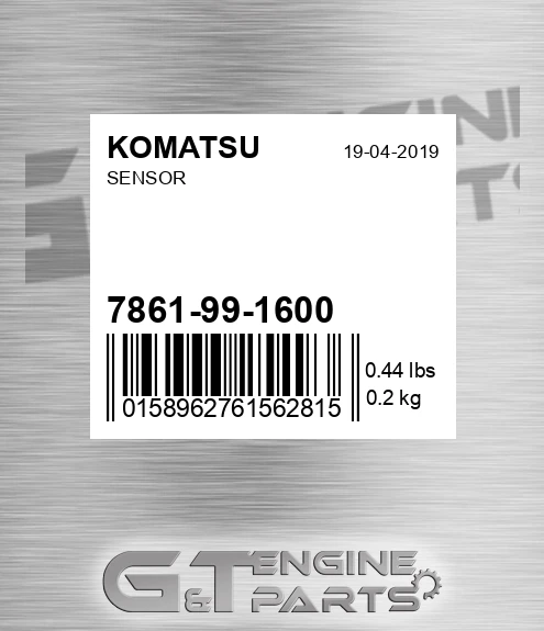 7861-99-1600 Sensor
