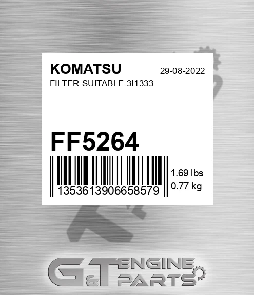FF5264 Filter Suitable 3i1333