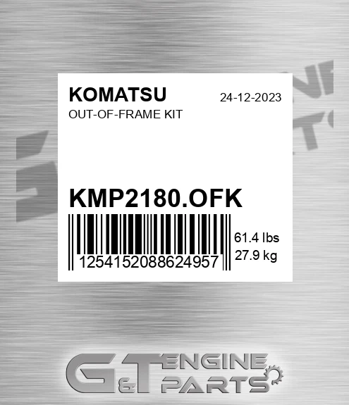 KMP2180.OFK Out-of-frame Kit for KOMATSU